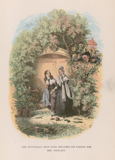 Illustration for Nicholas Nickleby by Hablot Knight Browne